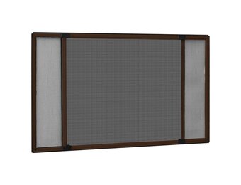 Uitschuifbare Raamhor (75-143x50 cm) Bruin - 57% Korting