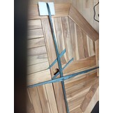 Inklapbare Teakhouten Tuintafel 85x85 cm - 54% Korting