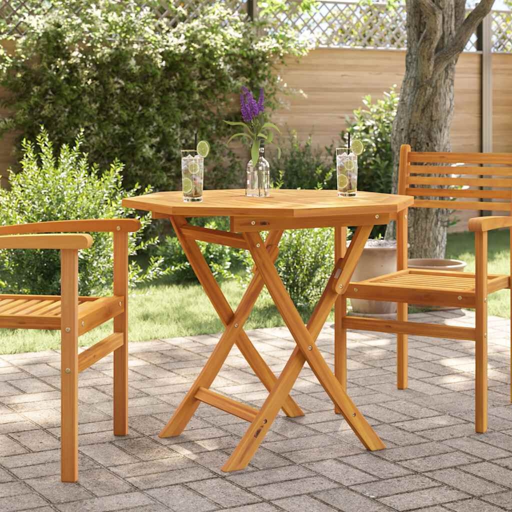 Inklapbare Teakhouten Tuintafel 85x85 cm - 54% Korting