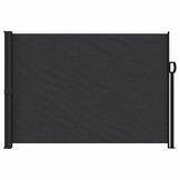 Uittrekbaar Windscherm 140x600 cm Zwart - 34% Korting