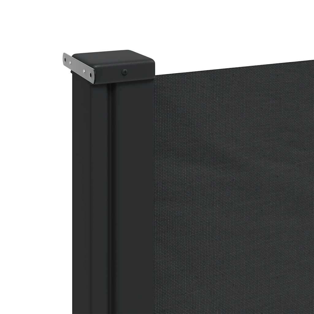 Uittrekbaar Windscherm 140x600 cm Zwart - 34% Korting