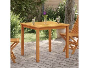 Acacia Houten Tuintafel 85x85x74 cm - 54% Korting