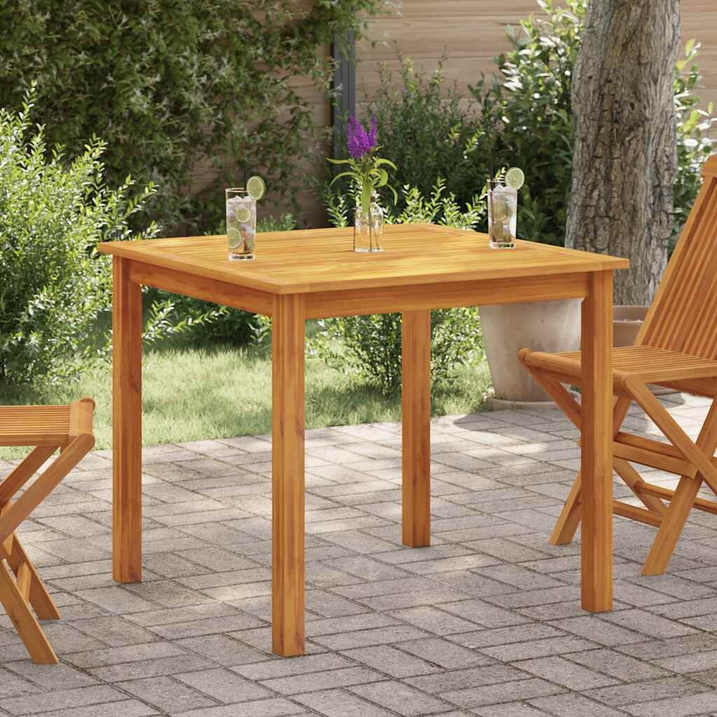 Acacia Houten Tuintafel 85x85x74 cm - 54% Korting