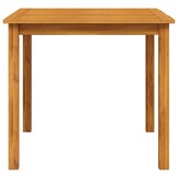 Acacia Houten Tuintafel 85x85x74 cm - 54% Korting