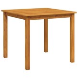 Acacia Houten Tuintafel 85x85x74 cm - 54% Korting