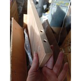 Badkamerkast bewerkt hout 30x30x100 cm - Artisanaal Eiken (54% Korting)