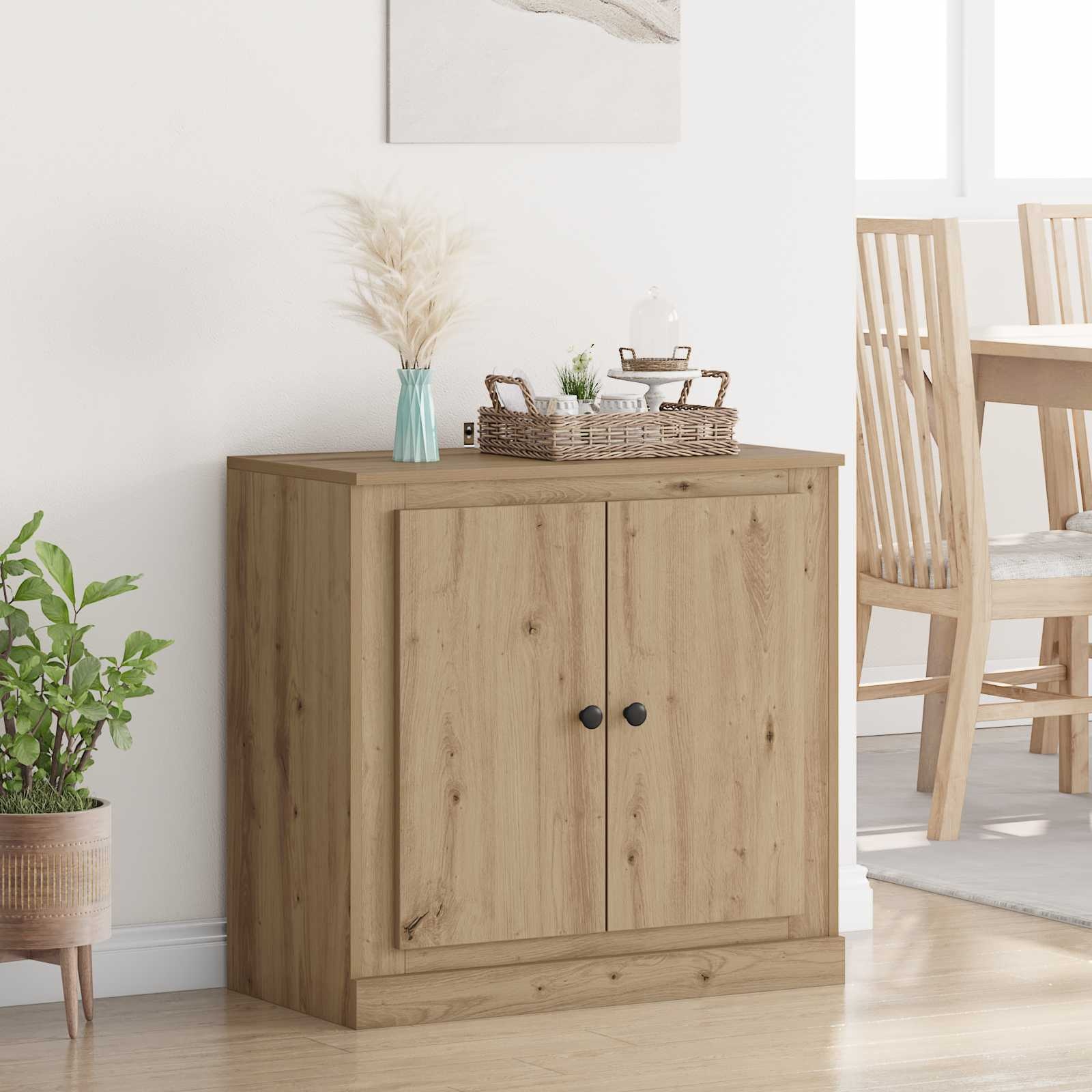VidaXL Dressoir Artisan Eiken (34% Korting)