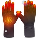 Oplaadbare Verwarmde Handschoenen Heren Dames - 3 standen - Touchscreen - 79% Korting