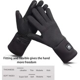 Oplaadbare Verwarmde Handschoenen Heren Dames - 3 standen - Touchscreen - 79% Korting