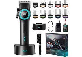 Draadloze Tondeuse met LED Display & Keramisch Mes - 34% Korting