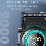 Draadloze Tondeuse met LED Display & Keramisch Mes - 34% Korting