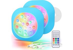 Dompelbare LED Zwembadverlichting RGBW (Set van 2) | 34% Korting
