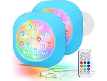 Dompelbare LED Zwembadverlichting RGBW (Set van 2) | 34% Korting