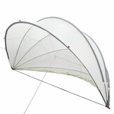 vidaXL Pooldome 472 x 460 x 229 cm 185T polyester met PU-coating