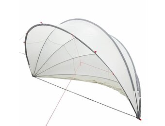 vidaXL Pooldome 472 x 460 x 229 cm 185T polyester met PU-coating