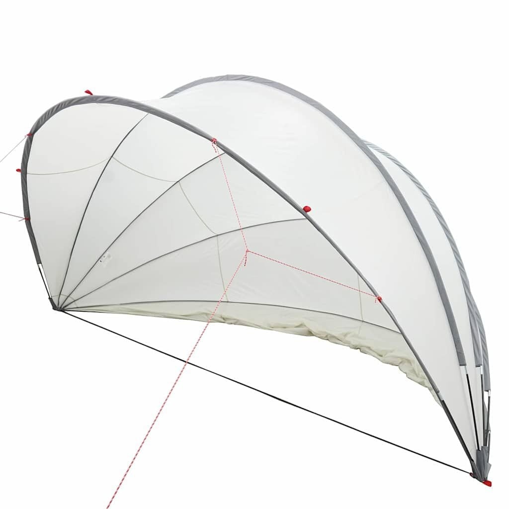 vidaXL Pooldome 472 x 460 x 229 cm 185T polyester met PU-coating