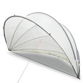 vidaXL Pooldome 472 x 460 x 229 cm 185T polyester met PU-coating