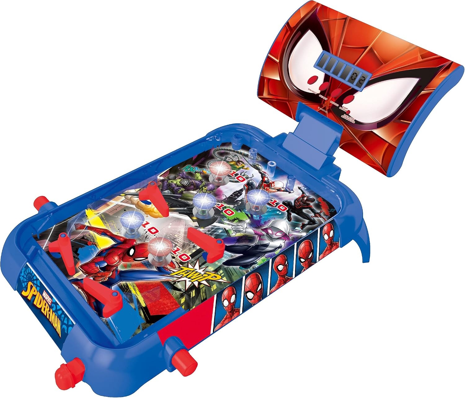 Lexibook Mario Kart Elektronische Flipperkast - 39,3 x 26 cm - Rood/Blauw