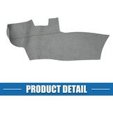 Deurpaneel Armsteunhoes voor Hyundai Santa Fe 2006-2012 | Grijs Microvezel Leer | 1 Paar | 67x29cm