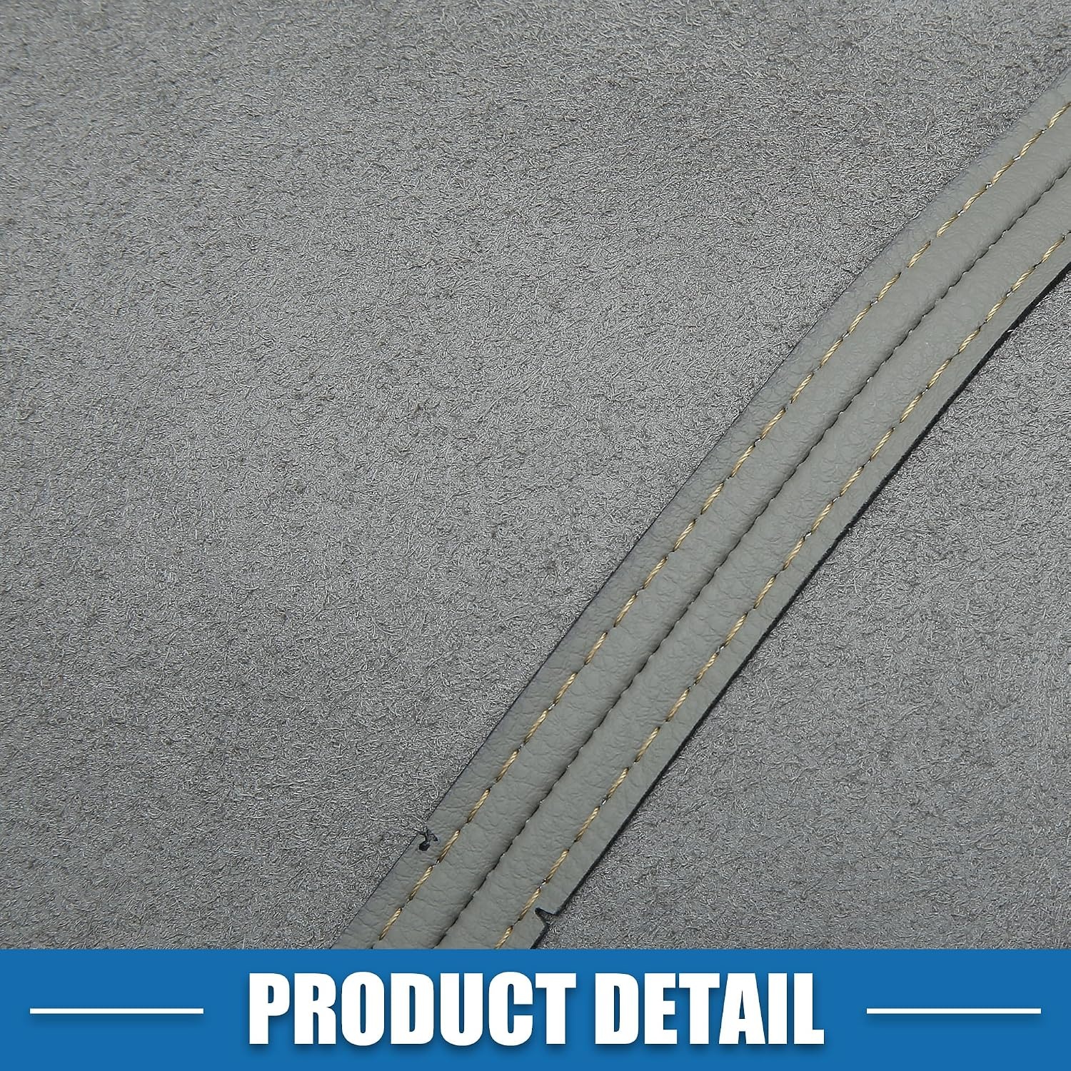 Deurpaneel Armsteunhoes voor Hyundai Santa Fe 2006-2012 | Grijs Microvezel Leer | 1 Paar | 67x29cm