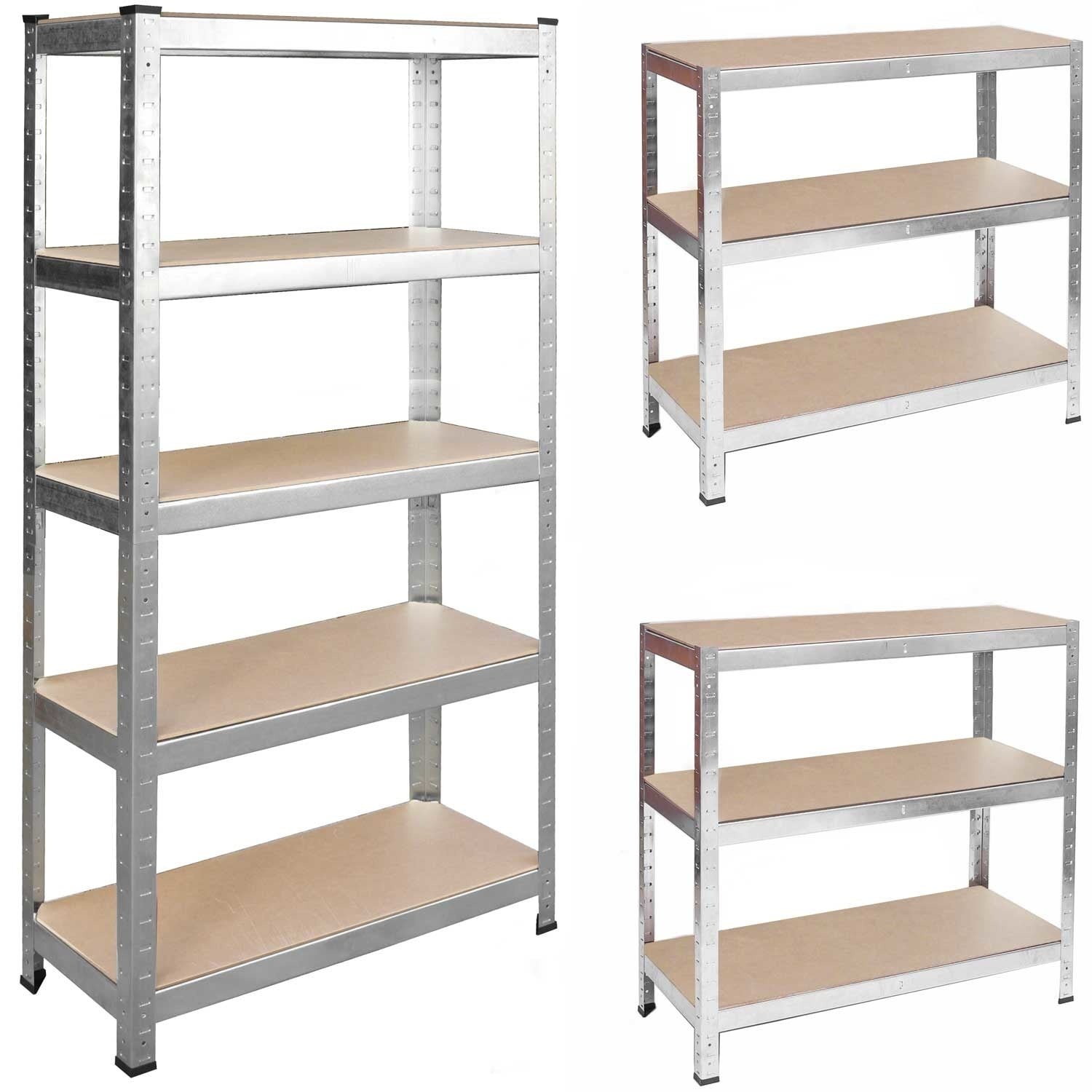 Stellingkast 205 x 120 x 45 - Opbergrek - Verzinkt