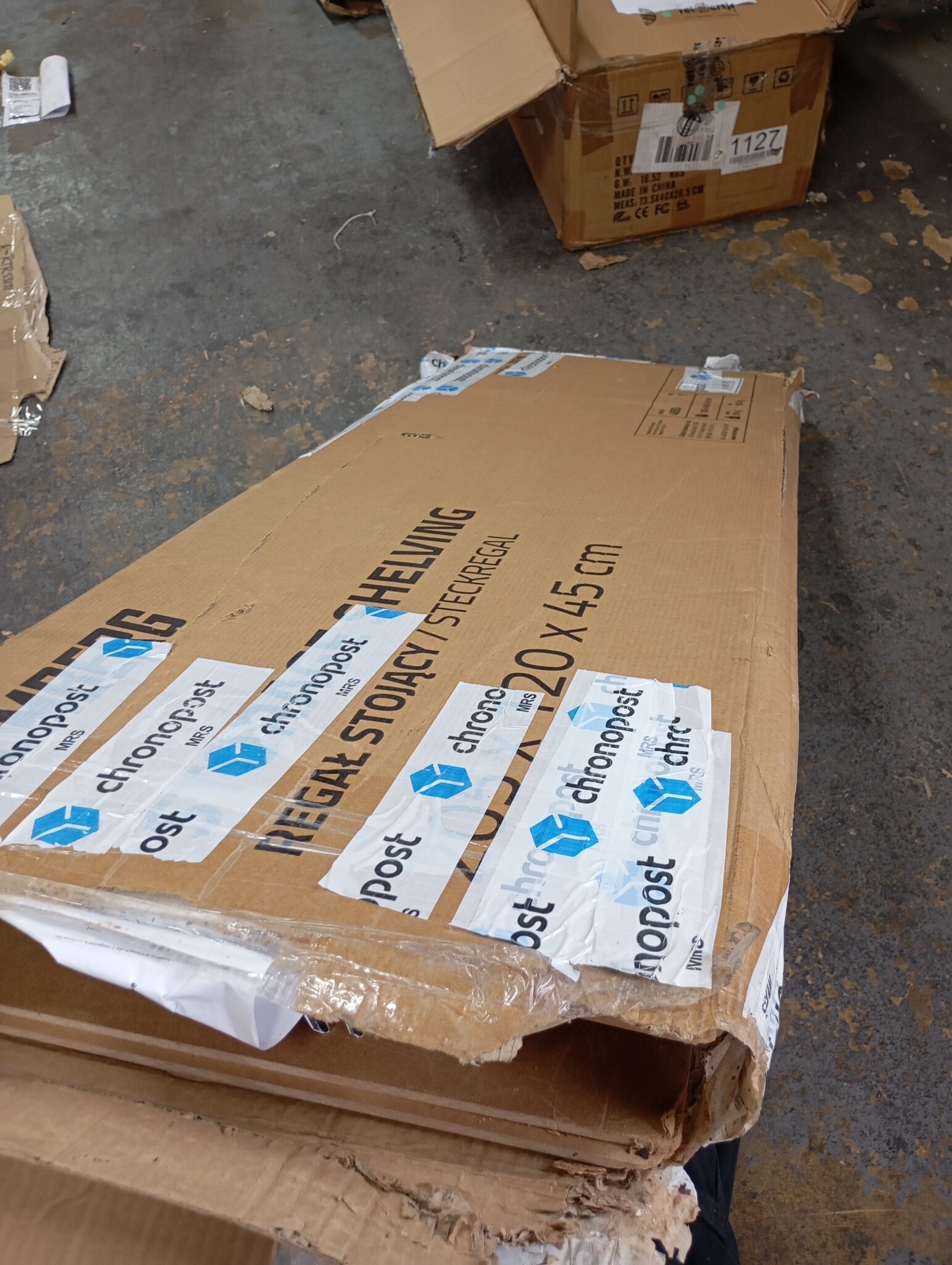 Stellingkast 205 x 120 x 45 - Opbergrek - Verzinkt