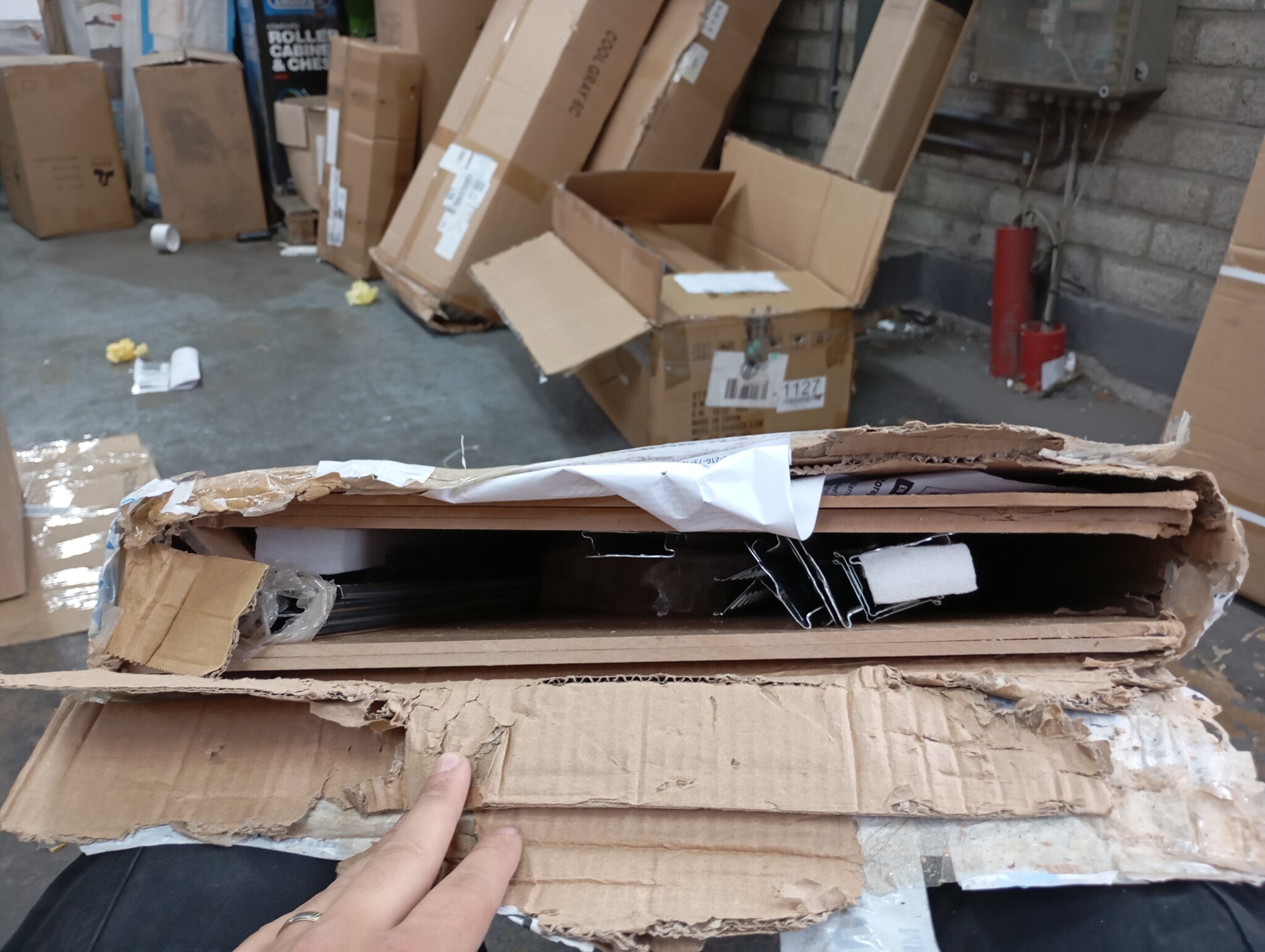 Stellingkast 205 x 120 x 45 - Opbergrek - Verzinkt