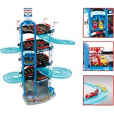 Theo Klein 2813 Bosch Car Service parkeergarage I Met 5 verdiepingen, dubbele oprit, 2 raceauto's, lift en nog veel meer I Speelgoed voor kinderen vanaf 3 jaar