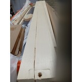 vidaXL Bedframe massief grenenhout donkergrijs 200x200 cm
