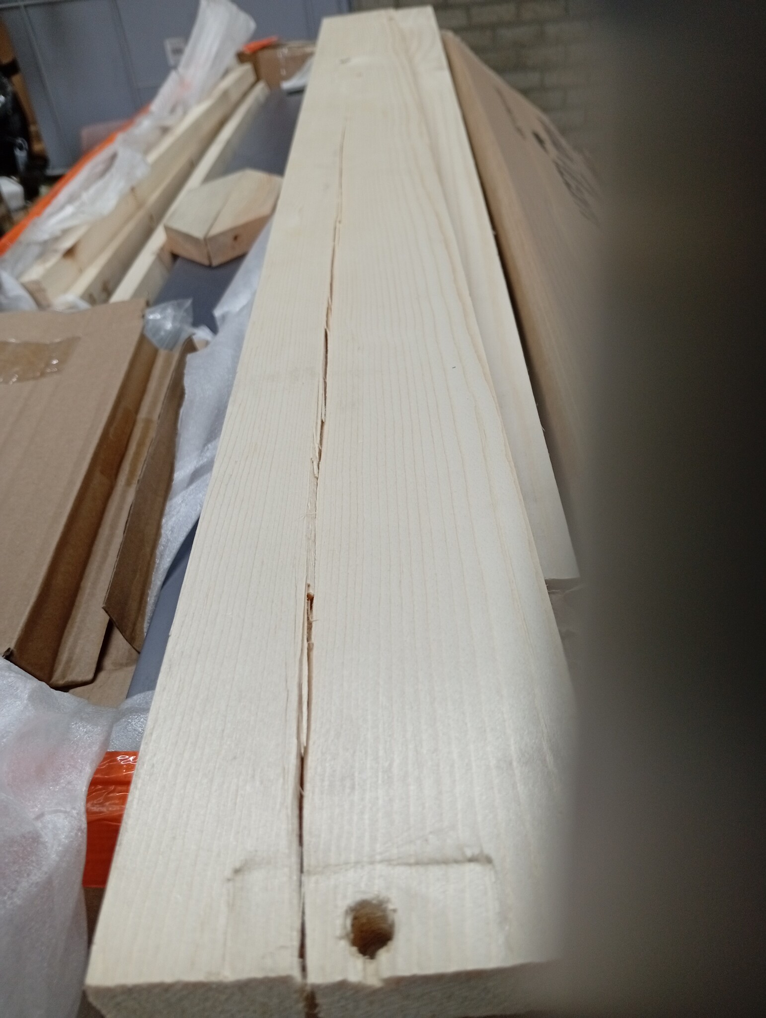 vidaXL Bedframe massief grenenhout donkergrijs 200x200 cm