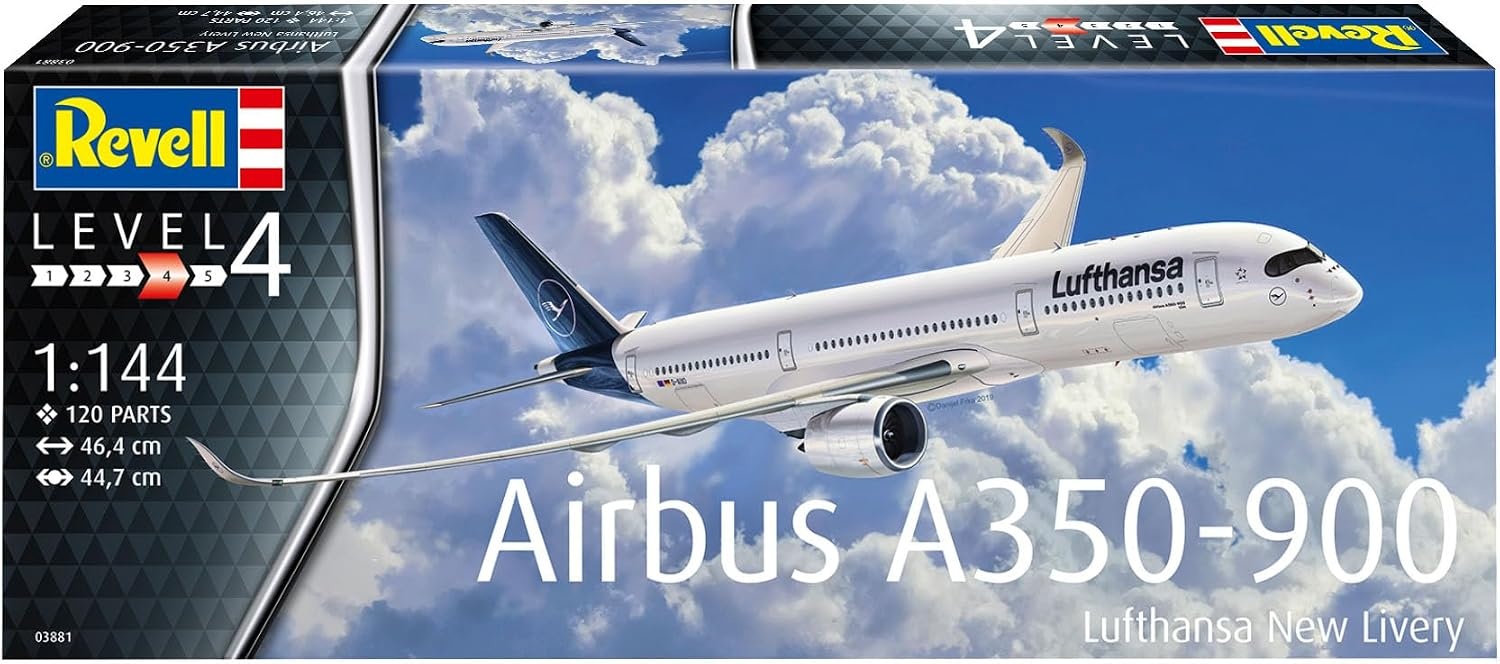Revell Airbus A350-900 Lufthansa New Livery Modelbouwset 1/144