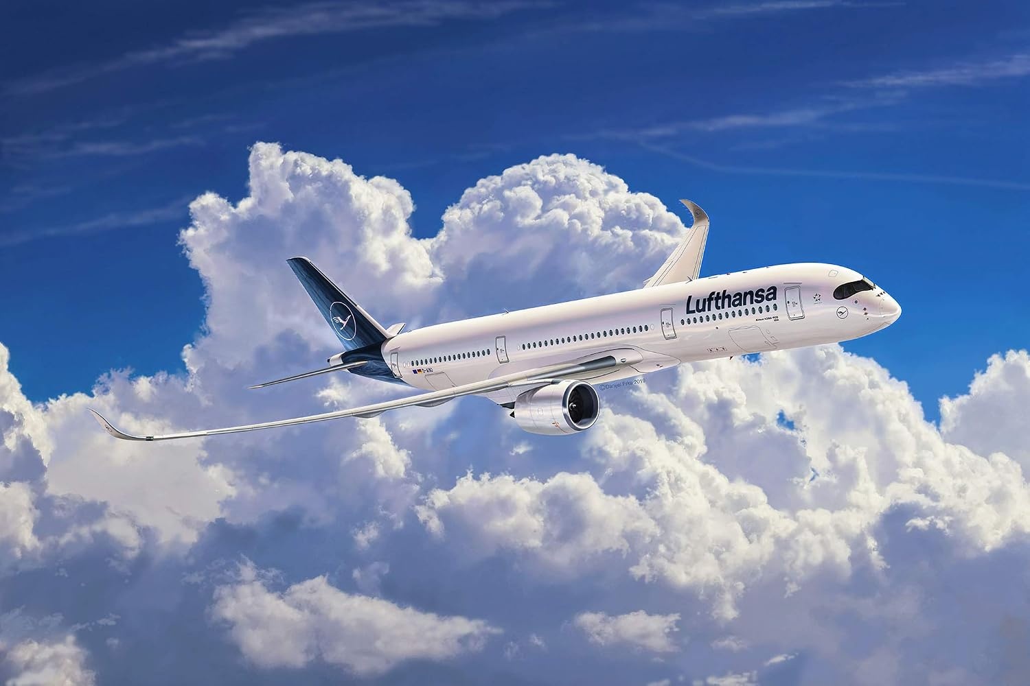 Revell Airbus A350-900 Lufthansa New Livery Modelbouwset 1/144