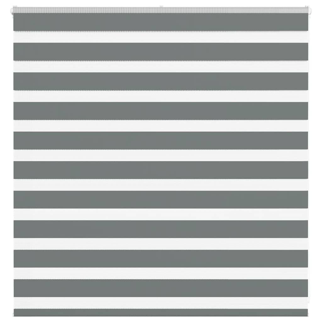 Donkergrijs Zebra Rolgordijn 140x100cm - 33% Korting!
