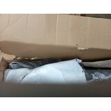 vidaXL Relaxstoel met voetenbank fluweel zwart