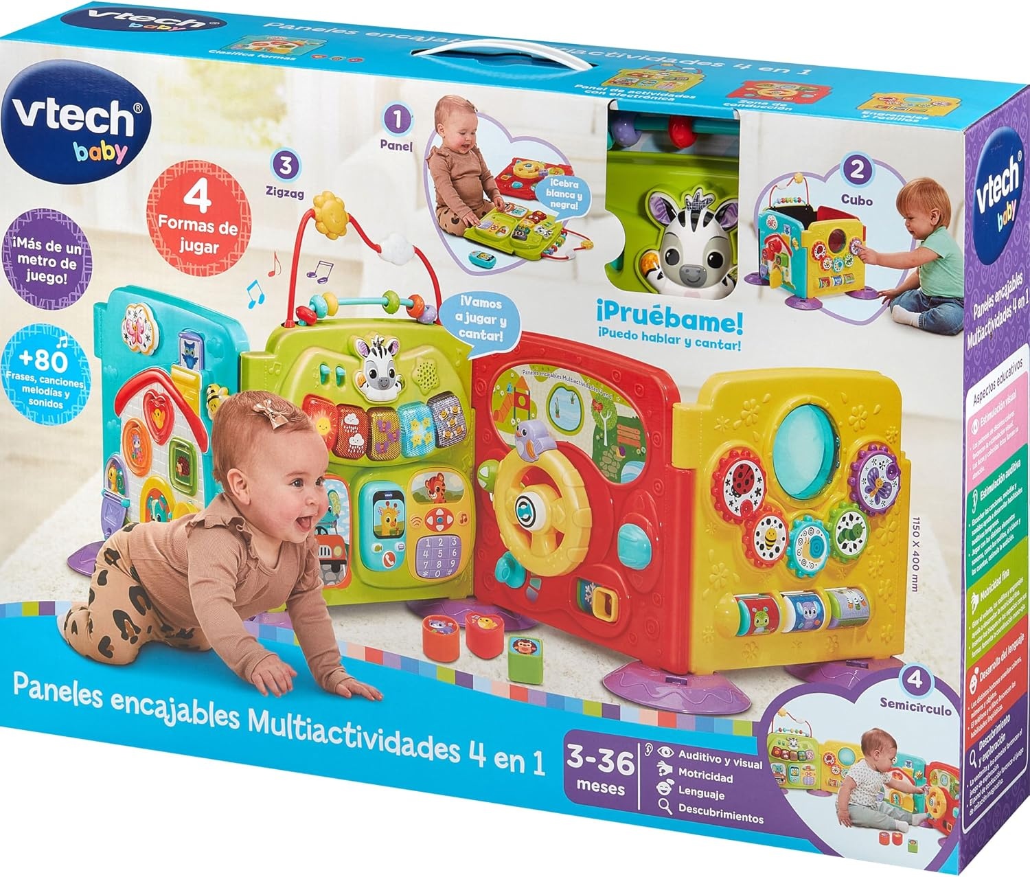 VTech 4-in-1 multi-activity klikplaten