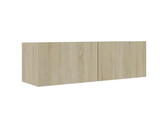 Tv-meubel 100x30x30cm Bewerkt Hout Sonoma Eiken - 33% Korting