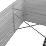Verhoogde Plantenbak Staal Antraciet 320x80x45 cm - 34% Korting!