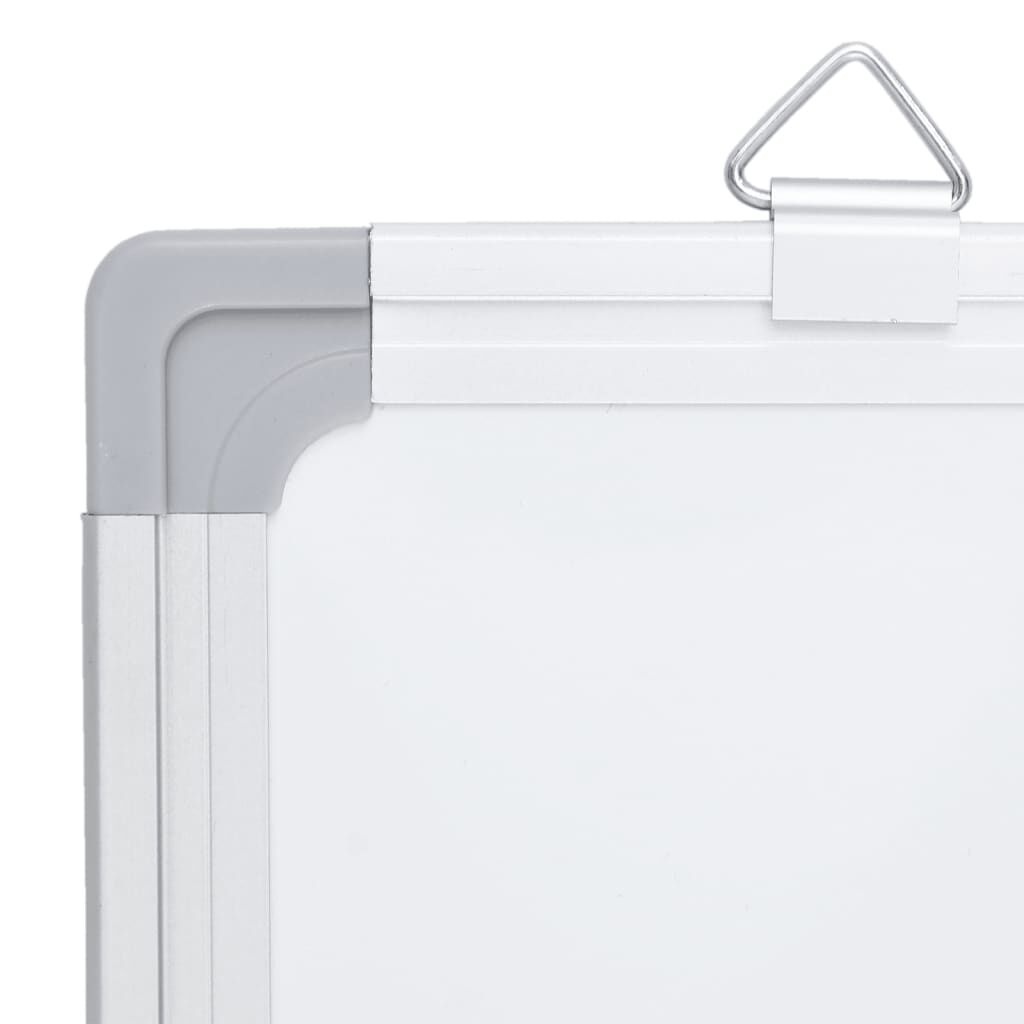 vidaXL Whiteboard magnetisch 100x50x1,7 cm aluminium