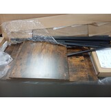 vidaXL Keukentrolley 100x45x89,5 cm bewerkt hout gerookt eikenkleurig