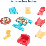 Klorofil - De Gla Resort dennenboom – speelgoed voor kinderen – skigebied – verzint je verhalen – miniatuurwereld – Klorofil universum – 1 figuur en 9 accessoires inbegrepen 700214