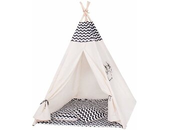 Speeltent Tipitent Zebra Wigwam - 100% katoen