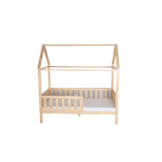 Huisbed 80x160 cm grenen kinderbed met lattenbodem
