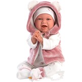 Llorens Mimi Babypop 42 cm met Roze Outfit en Accessoires