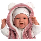 Llorens Mimi Babypop 42 cm met Roze Outfit en Accessoires