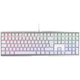 CHERRY MX BOARD 3.0 S Mechanisch Gaming Toetsenbord, QWERTZ, Aluminium, RGB, MX Silent Red, Zwart