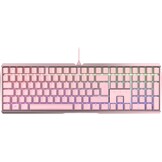 CHERRY MX BOARD 3.0 S Mechanisch Gaming Toetsenbord, QWERTZ, Aluminium, RGB, MX Silent Red, Zwart