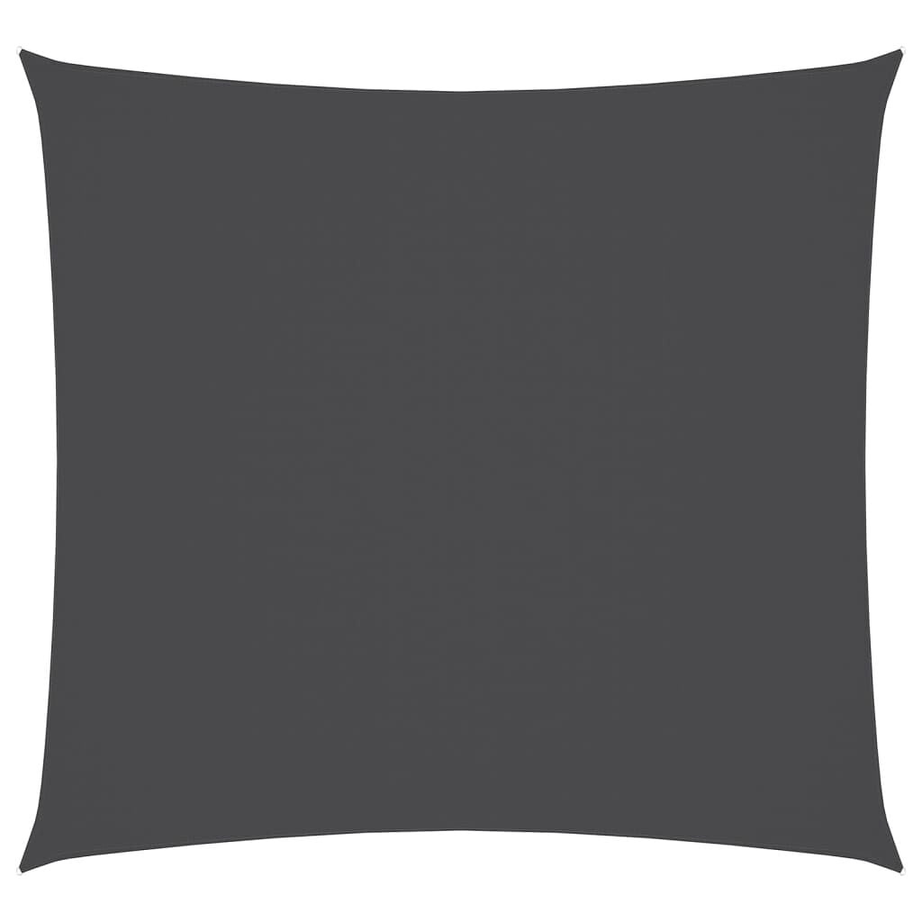 Vierkant Zonnescherm 6x6m Oxford Stof Antraciet - 34% Korting!