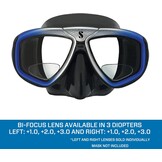 Scubapro Unisex volwassenen VERRE BIFOCAL FINO/Zoom + 1 D duikregelaars, meerkleurig, één maat