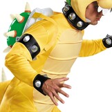 Disguise Bowser Deluxe Kostuum voor Heren - Maat XXL - Meerkleurig