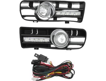 Grille Voorbumper met LED VW Golf (1997-2004) - 80% Korting